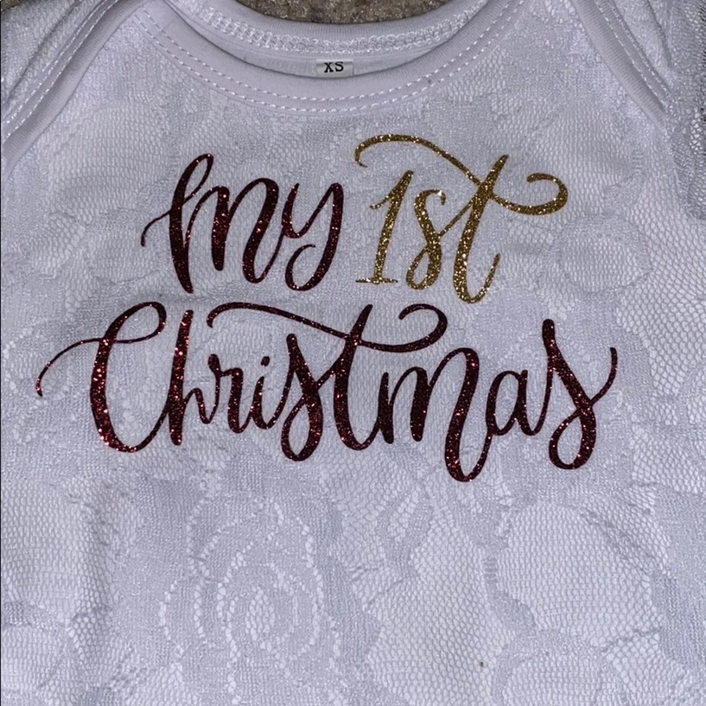Baby’s 1st Christmas outfit
